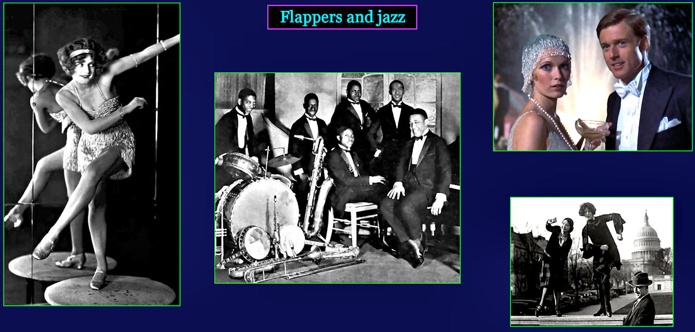 Flappers and jazz, 1920s